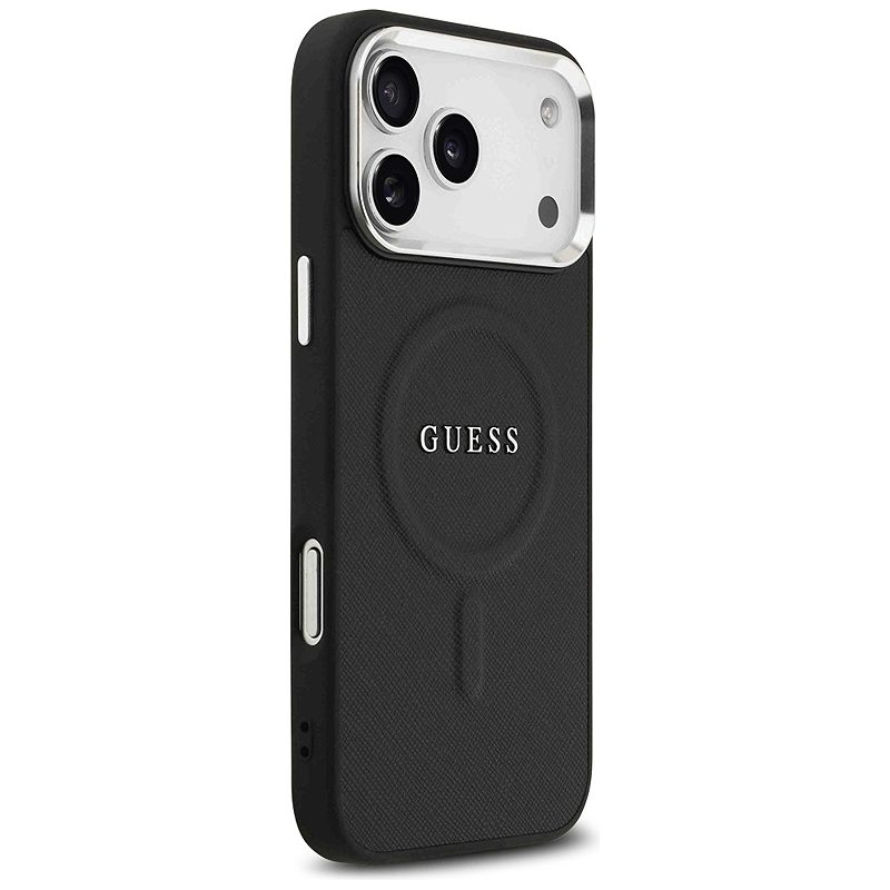 Guess Classic Logo MagSafe case for iPhone 17 Pro Max black - Billede 4