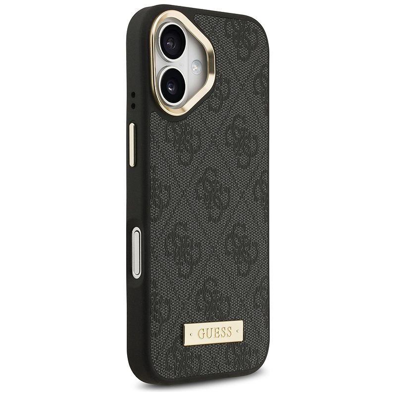 Guess 4G Logo Plate MagSafe case for iPhone 17 black - Billede 4