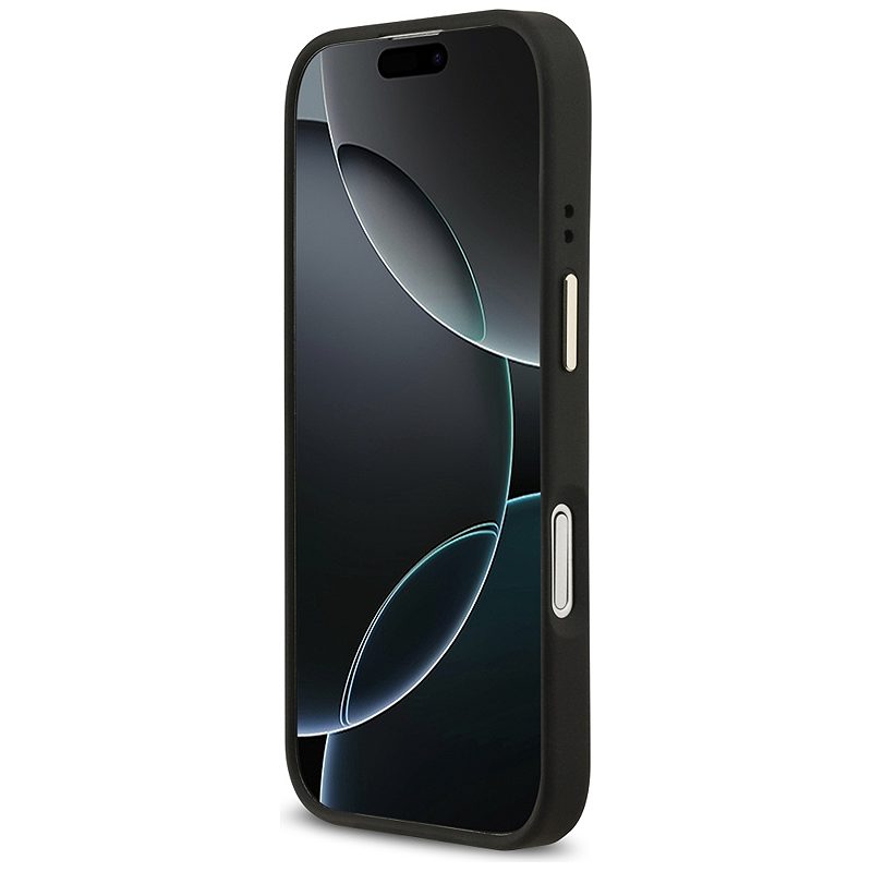 Guess 4G Logo Plate MagSafe case for iPhone 17 black - Billede 5