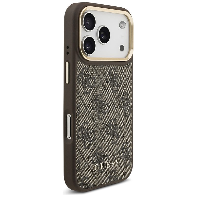 Guess 4G z portfelem Magsafe case for iPhone 17 Pro brown - Billede 4