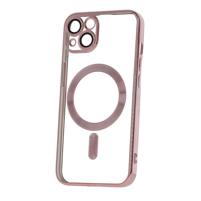 Color Chrome Mag case for Xiaomi Redmi 15C 4G EU / 15C 5G EU (173.16 x 81.06 x 8.2 mm) rose gold