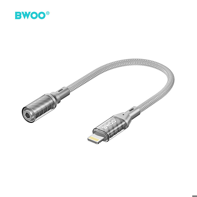BWOO Adapter Lightning to 3.5MM Jack BZ66 - Billede 2
