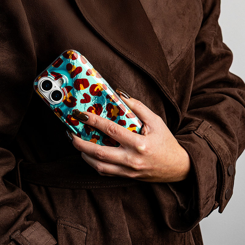 Animal Print case for iPhone 16 6,1" Crazy Cheetah - Billede 4