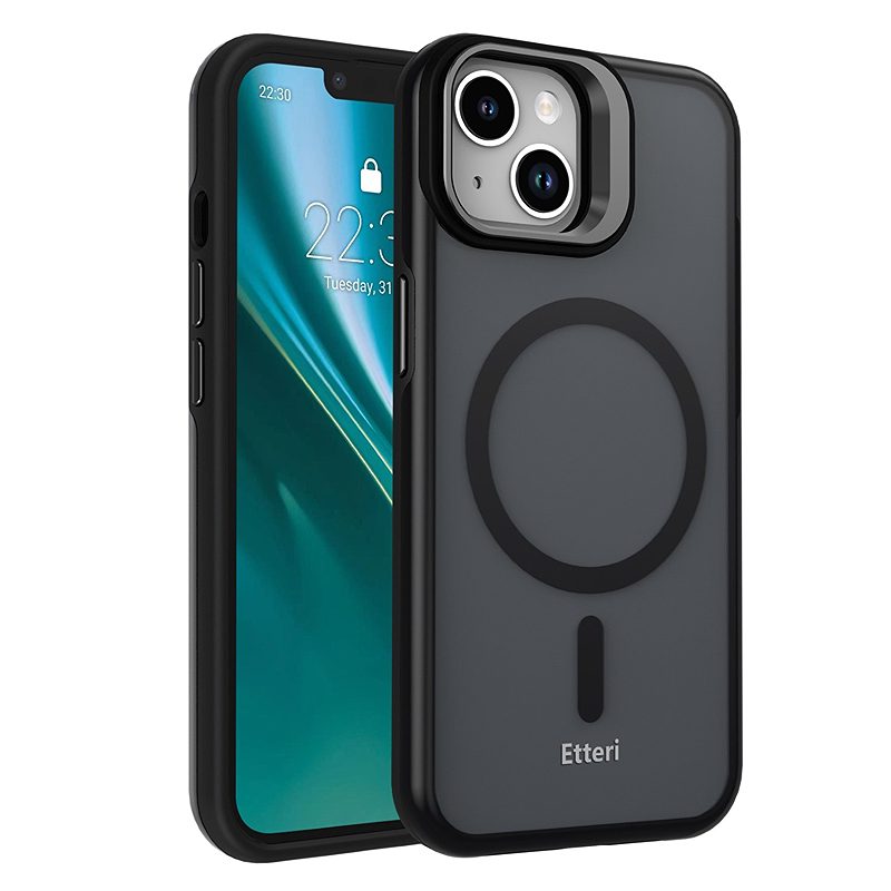 Etteri Morning Fog case for iPhone 14 6,1" black