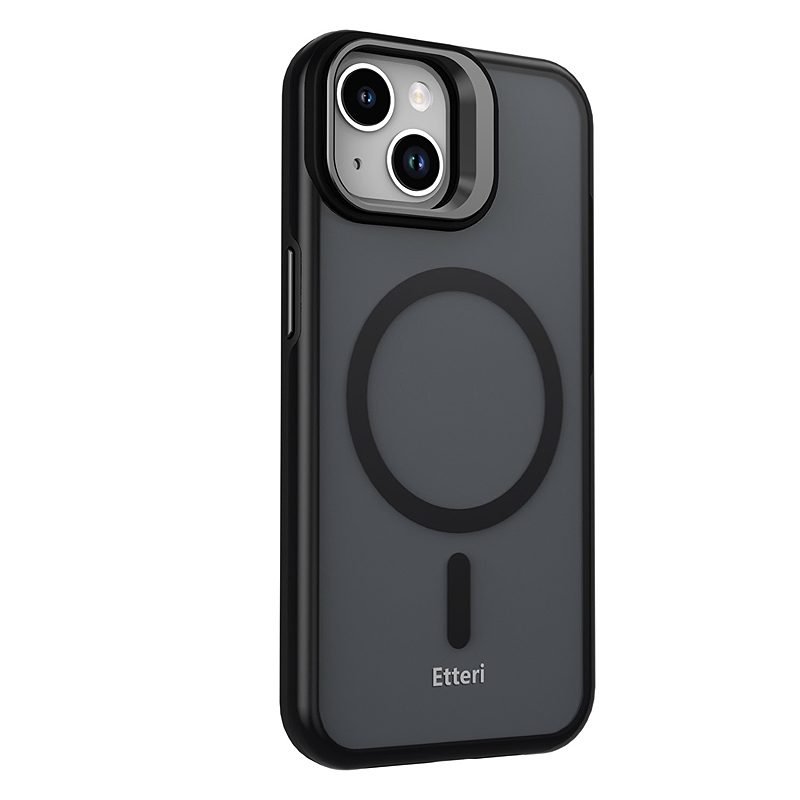 Etteri Morning Fog case for iPhone 15 6,1" black - Billede 2