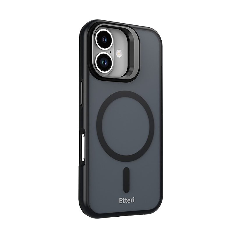 Etteri Morning Fog case for iPhone 17 6,3" black - Billede 2