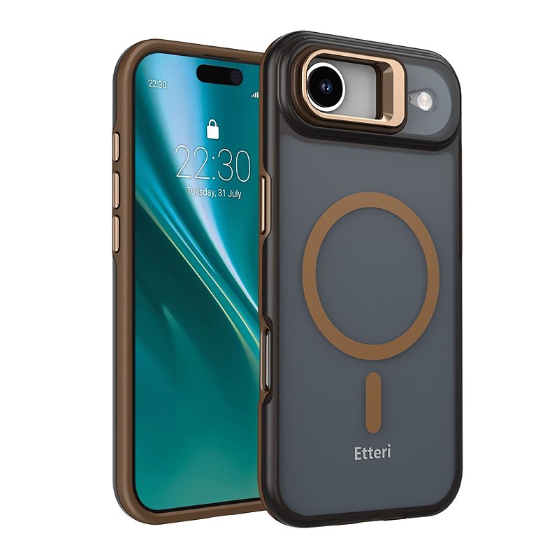 Etteri Morning Fog case for iPhone 17 Air brown