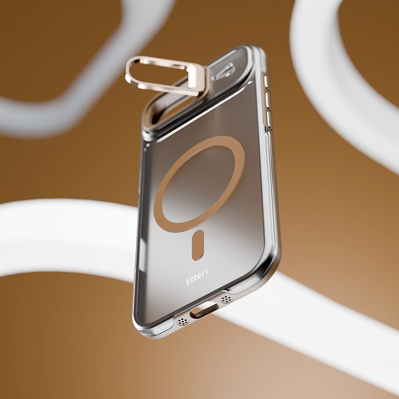 Etteri Morning Fog case for iPhone 17 Air brown - Billede 4