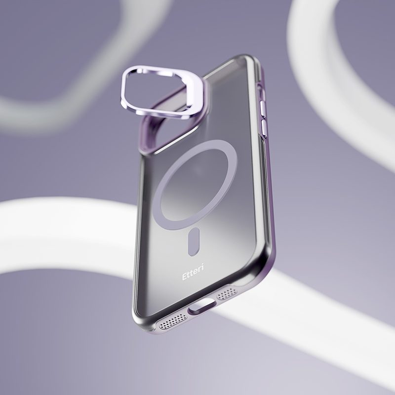 Etteri Morning Fog case for iPhone 15 Pro 6,1" purple - Billede 4