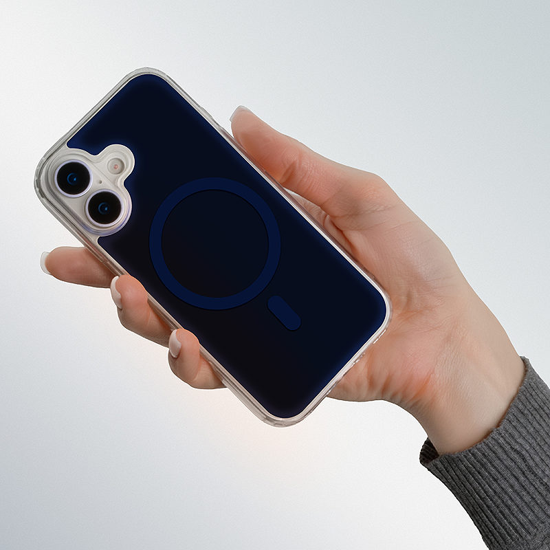 Lowkey Mag for iPhone 15 Pro 6,1" dark blue - Billede 4