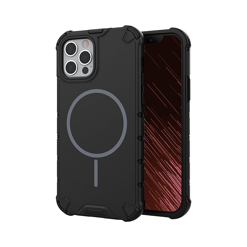 Defender 2in1 Mag case for iPhone 12 6,1" black - Billede 2