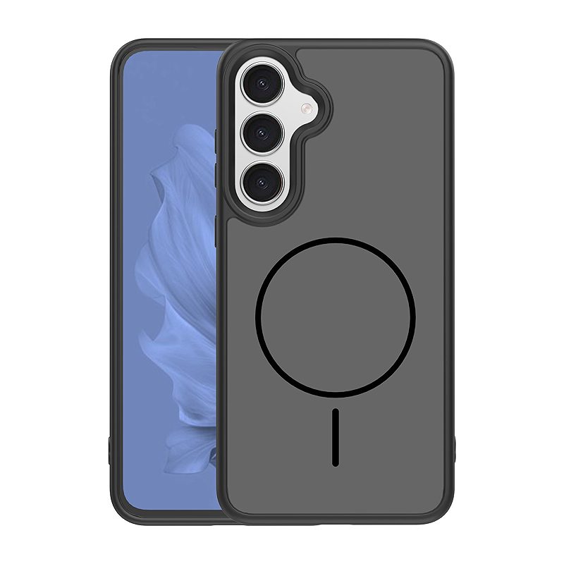 Frame Thin Mag case for Samsung Galaxy S25 FE black