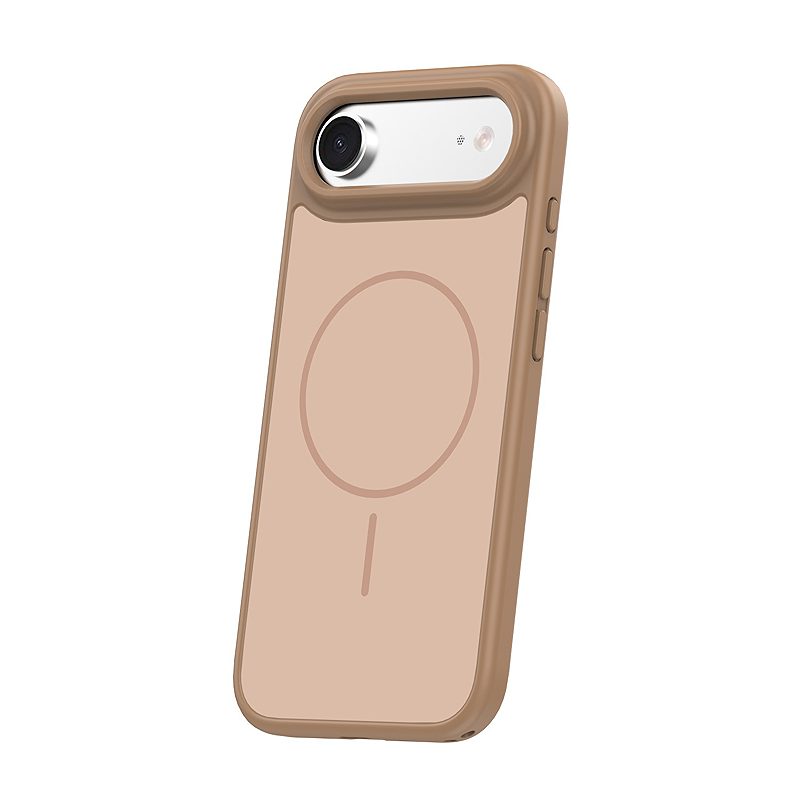 Frame Thin Mag case for iPhone 17 Air 6,6" brown - Billede 2
