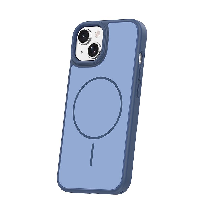 Frame Thin Mag case for iPhone 15 6,1" dark blue - Billede 2
