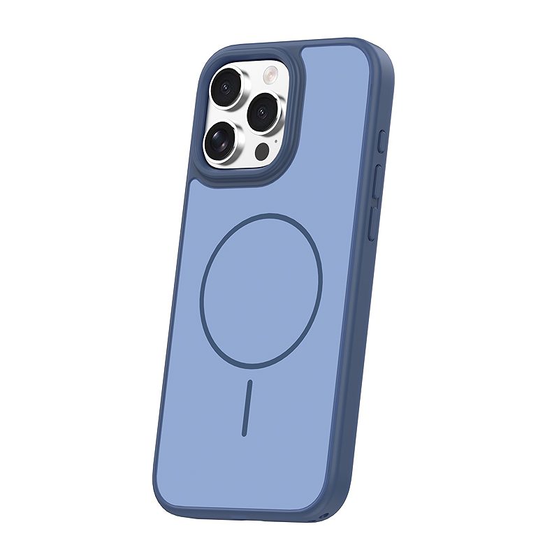 Frame Thin Mag case for iPhone 16 Pro 6,3" dark blue - Billede 2