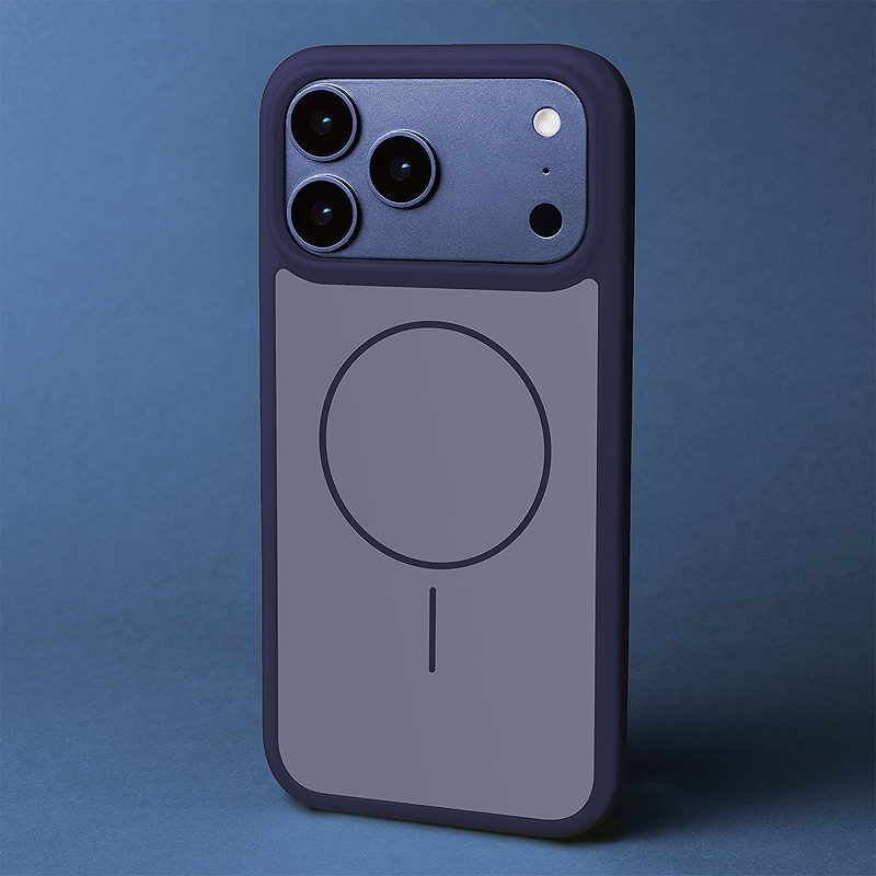 Frame Thin Mag case for iPhone 16 Pro 6,3" dark blue - Billede 3