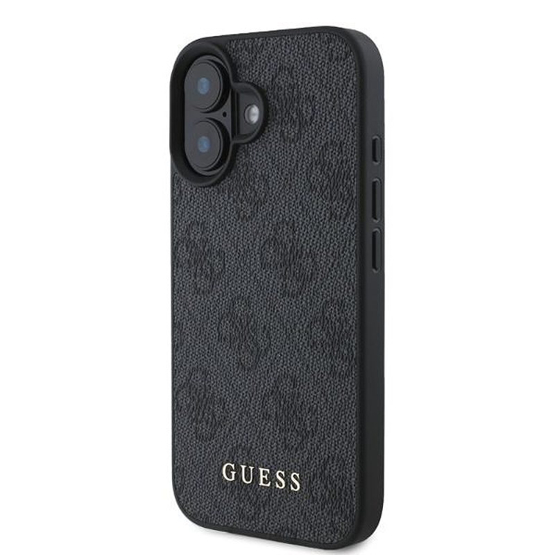 Guess case for iPhone 16 6.1" czarny/black hardcase 4G Classic - Billede 2