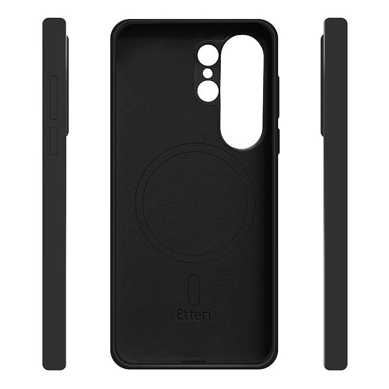 Etteri Silicone Mag case for Samsung Galaxy S26 Ultra black - Billede 4
