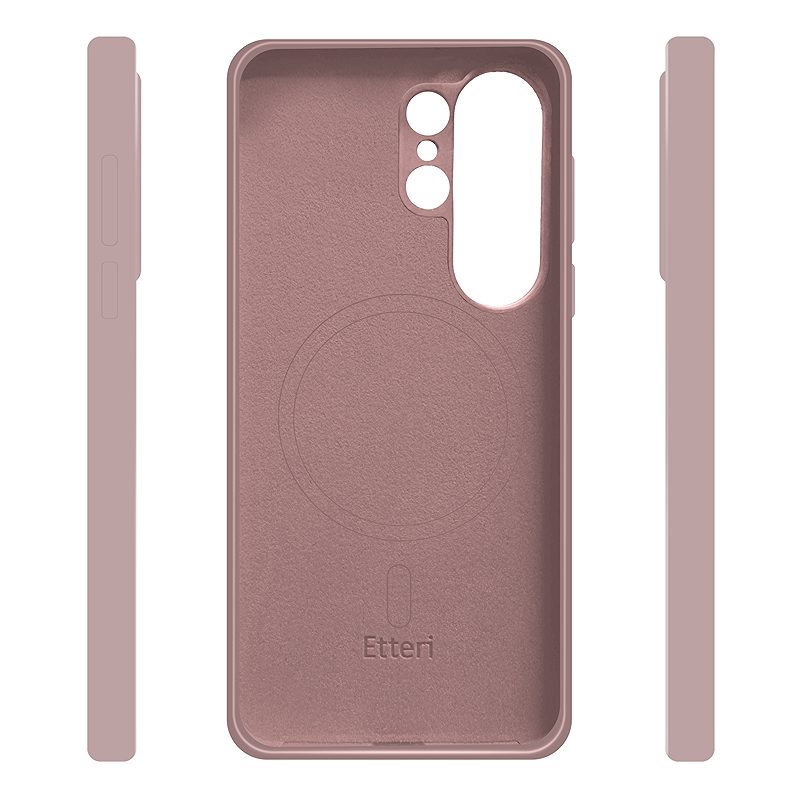 Etteri Silicone Mag case for Samsung Galaxy S26 Ultra light pink - Billede 4
