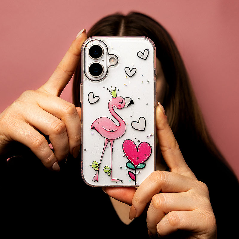 Ultra Trendy case for iPhone 15 Pro 6,1" Love 2 - Billede 3