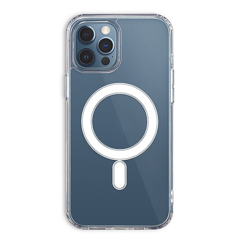 Anti Shock 1,5 mm Mag case for Samsung Galaxy S26 Ultra transparent big hole - Billede 2