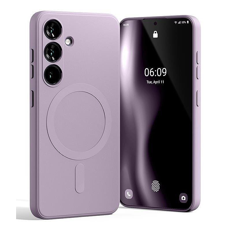 Mercury Semi-Silicon Magsafe Samsung Galaxy A37 LILAC PURPLE