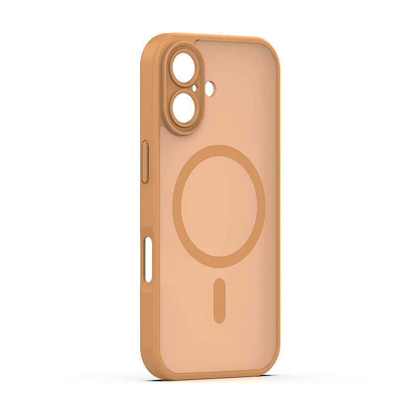 Mag Matt case for iPhone 17 6,3" / 18 6,3" brown camera protection - Billede 2