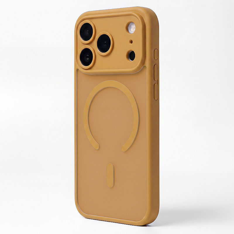 Mag Matt case for iPhone 17 6,3" / 18 6,3" brown camera protection - Billede 4