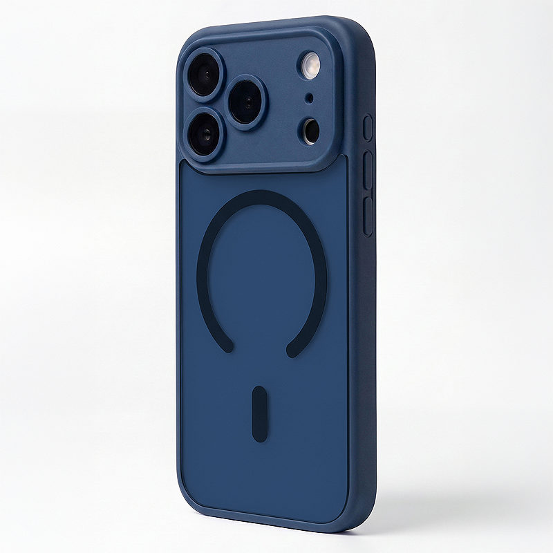 Mag Matt case for iPhone 17 Pro Max 6,9" / 18 Pro Max 6,9" dark blue camera protection - Billede 4