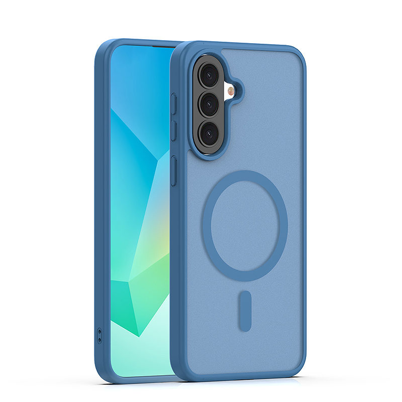 Mag Matt case for Samsung Galaxy A37 5G dark blue big hole
