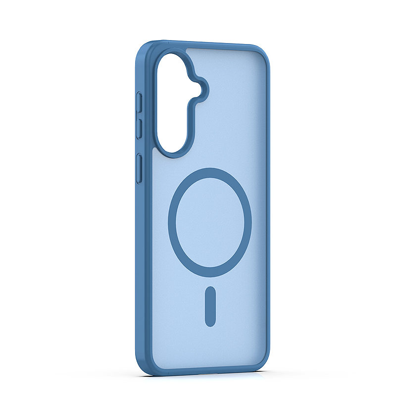 Mag Matt case for Samsung Galaxy A37 5G dark blue big hole - Billede 2