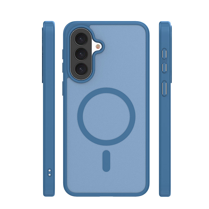 Mag Matt case for Samsung Galaxy A37 5G dark blue big hole - Billede 3