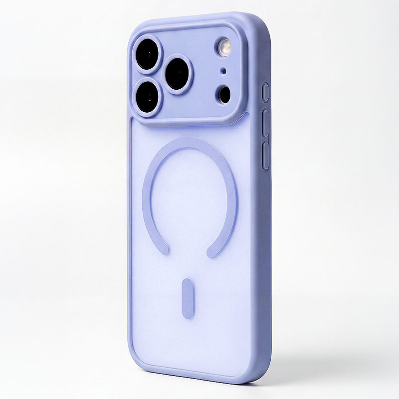 Mag Matt case for iPhone 17 Pro 6,3" / 18 Pro 6,3" light blue camera protection - Billede 4