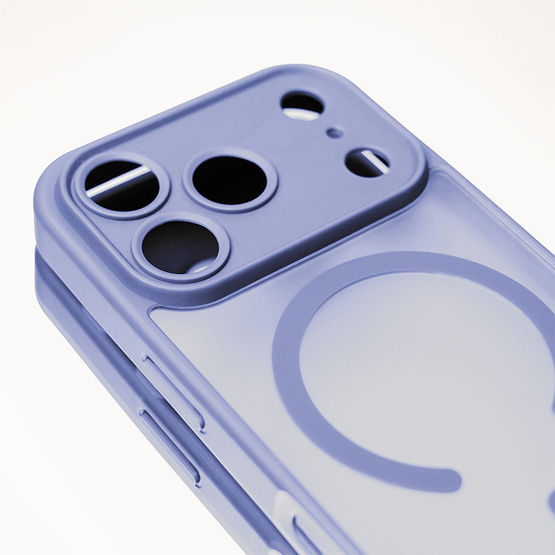 Mag Matt case for iPhone 17 Pro 6,3" / 18 Pro 6,3" light blue camera protection - Billede 5