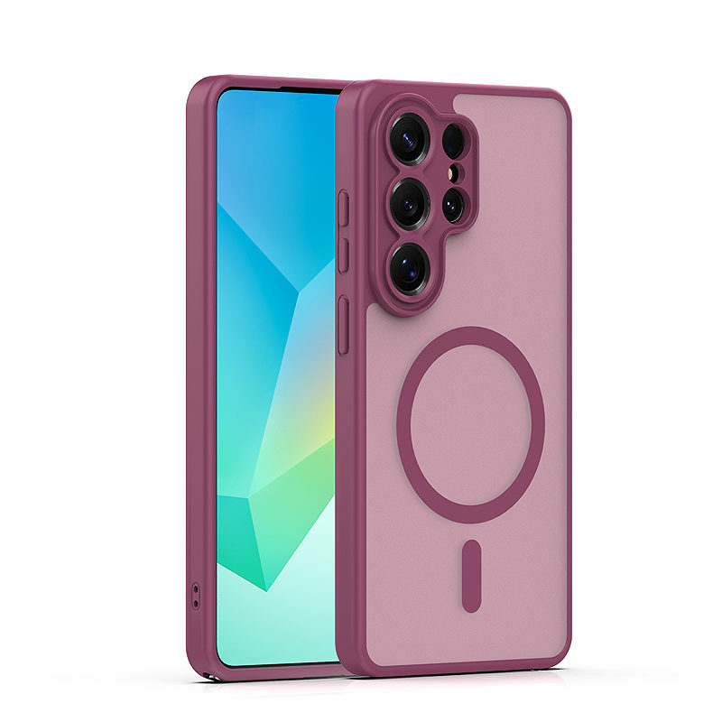 Mag Matt case for Google Pixel 10 / 10 Pro maroon big hole