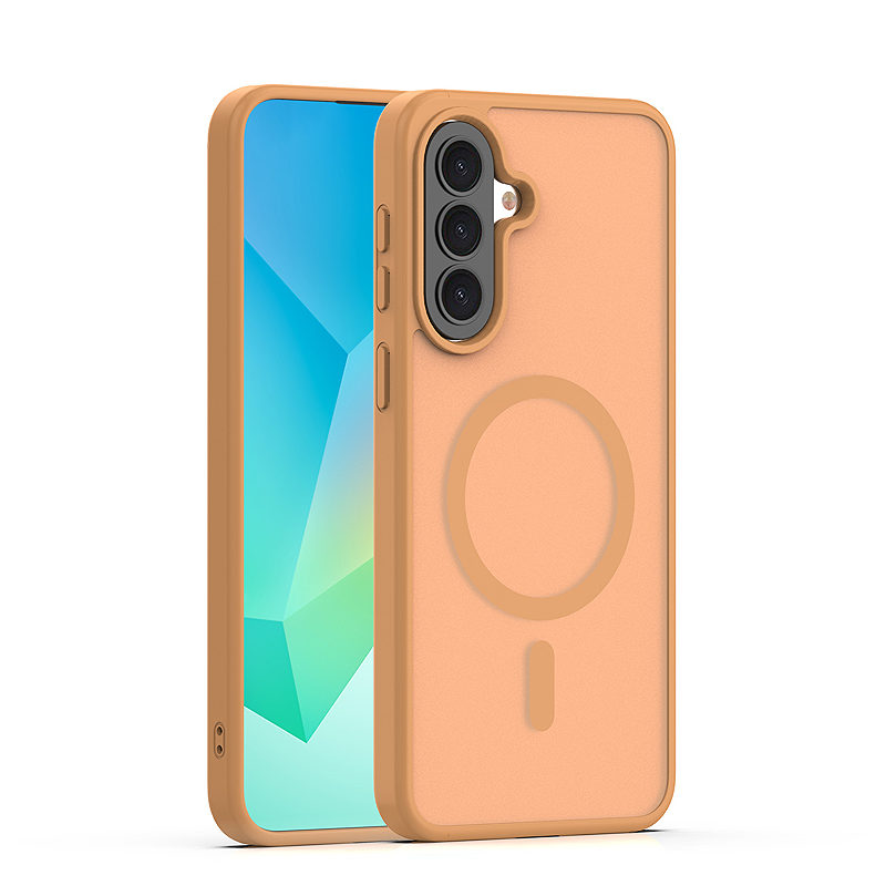 Mag Matt case for Samsung Galaxy A57 brown big hole