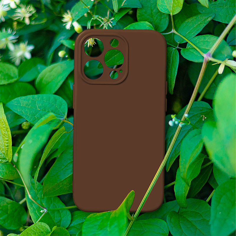 Silicon case for Samsung Galaxy A36 5G brown - Billede 4