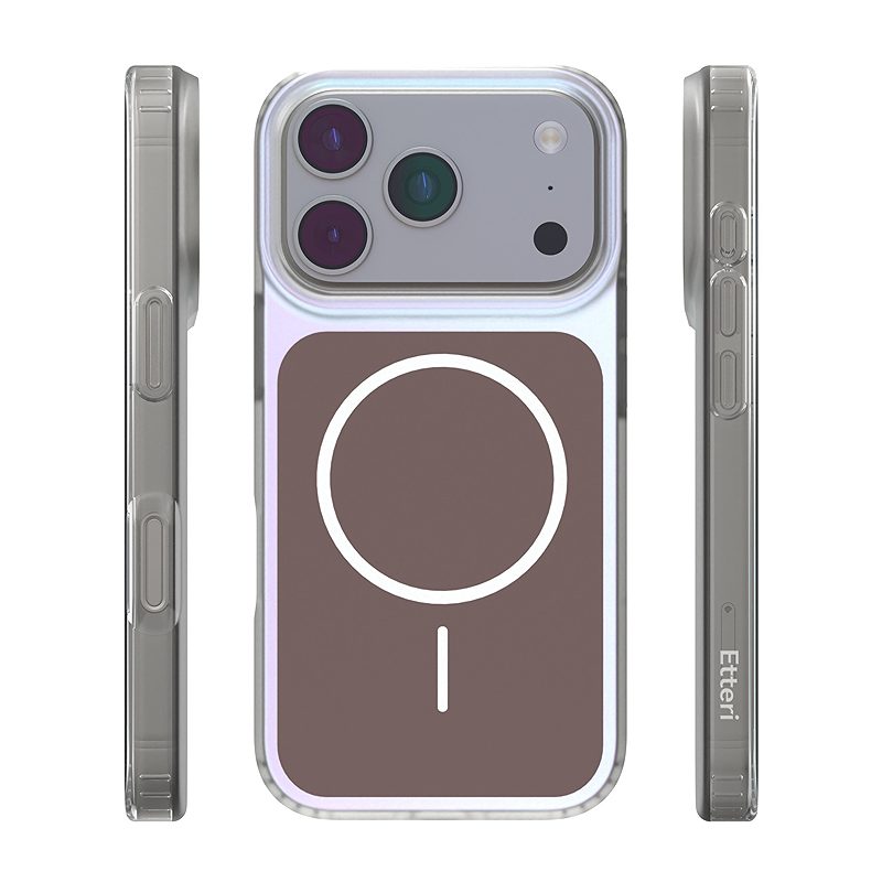 Etteri Hidden Pearl case for iPhone 17 Pro / 18 Pro 6,3" brown - Billede 3