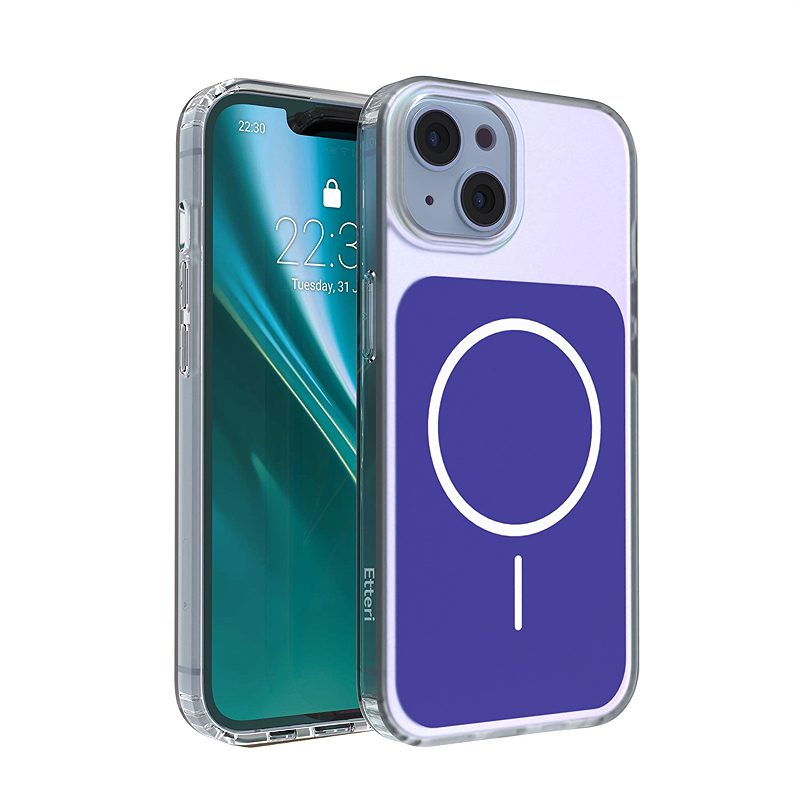 Etteri Hidden Pearl case for iPhone 14 6,1" dark blue