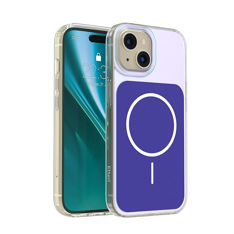 Etteri Hidden Pearl case for iPhone 15 6,1" dark blue