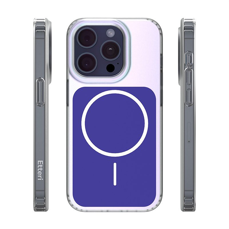Etteri Hidden Pearl case for iPhone 15 Pro 6,1" dark blue - Billede 3
