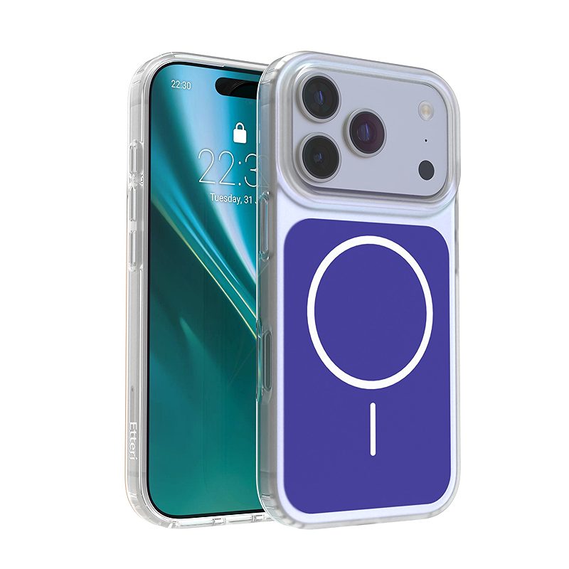 Etteri Hidden Pearl case for iPhone 17 Pro / 18 Pro 6,3" dark blue