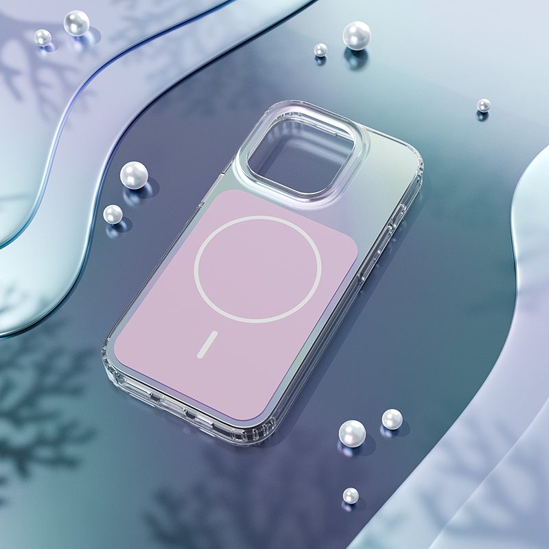 Etteri Hidden Pearl case for iPhone 15 Pro 6,1" pink - Billede 4