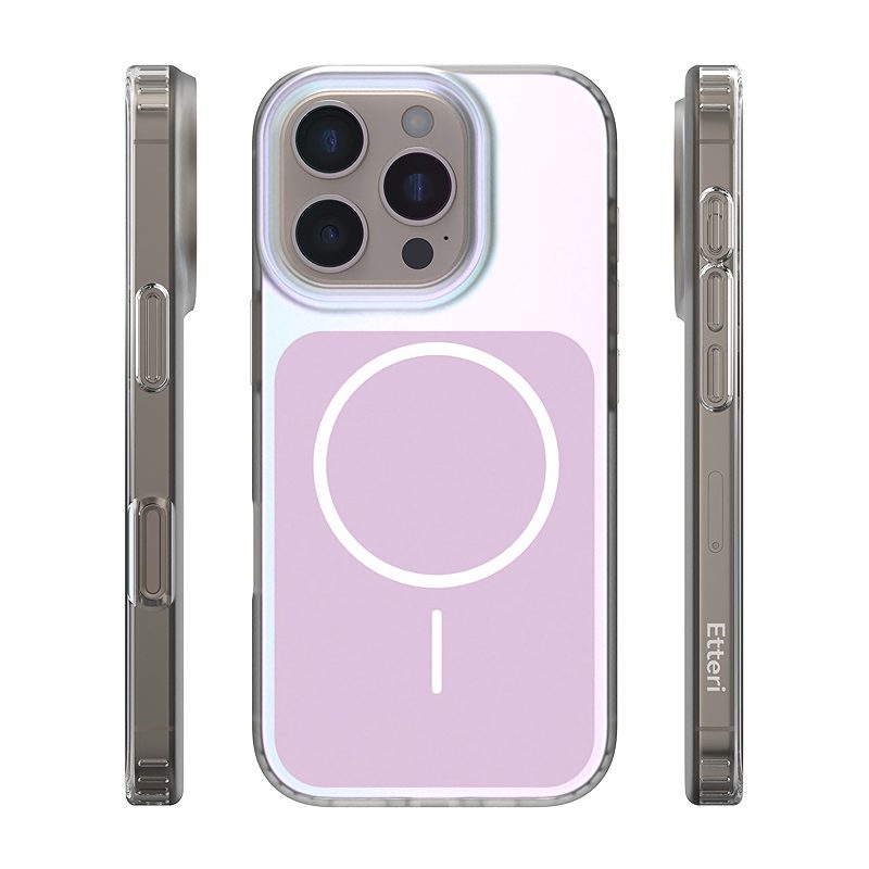Etteri Hidden Pearl case for iPhone 16 Pro 6,3" pink - Billede 3