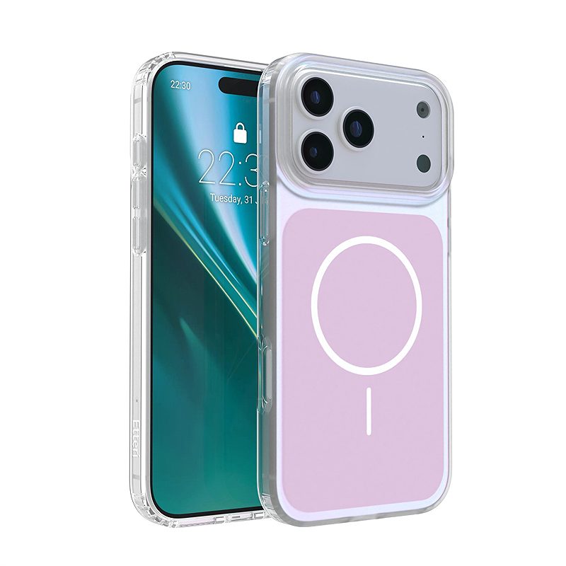 Etteri Hidden Pearl case for iPhone 17 Pro Max / 18 Pro Max 6,9" pink