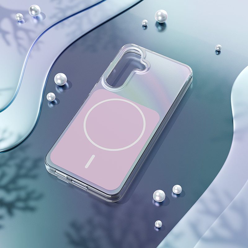 Etteri Hidden Pearl case for Samsung Galaxy S25 pink - Billede 4