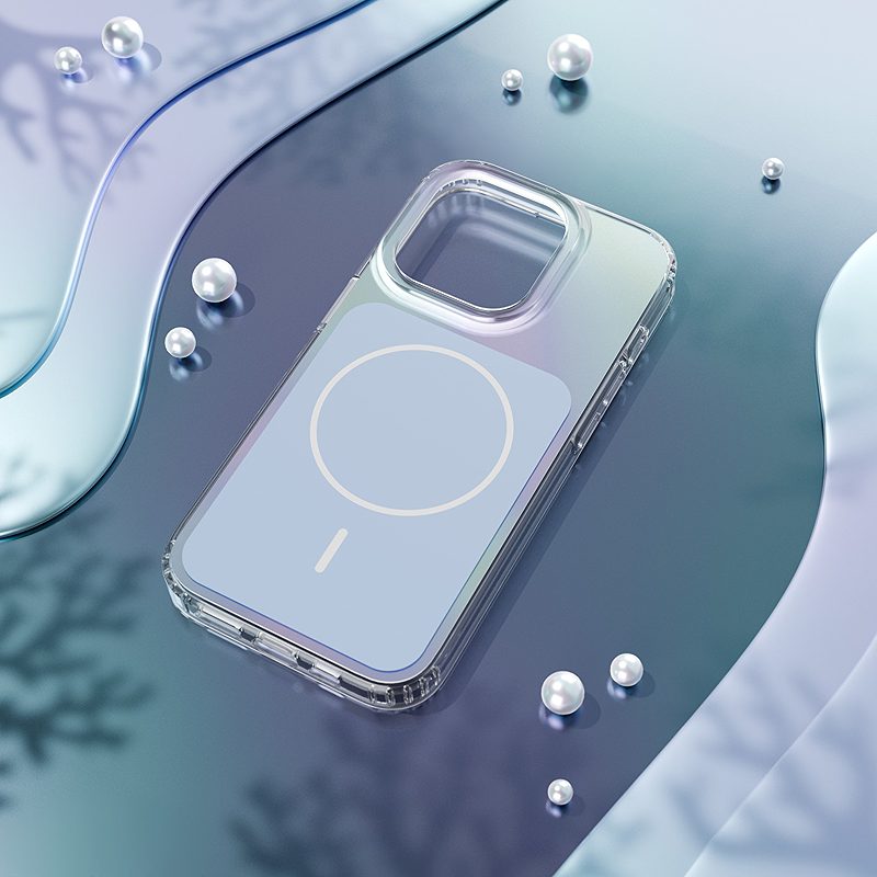 Etteri Hidden Pearl case for iPhone 13 6,1" light blue - Billede 4