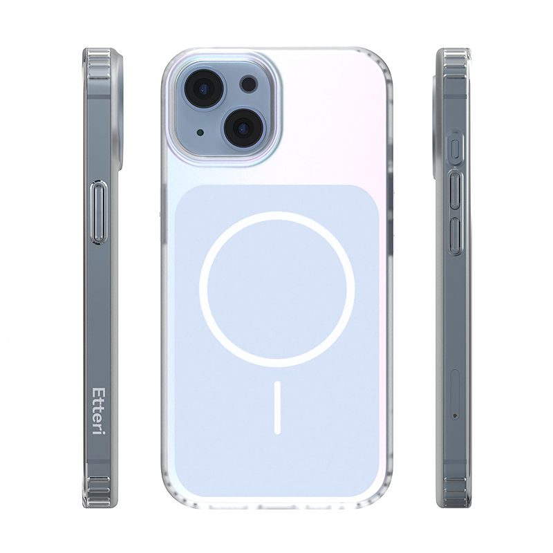 Etteri Hidden Pearl case for iPhone 14 6,1" light blue - Billede 3
