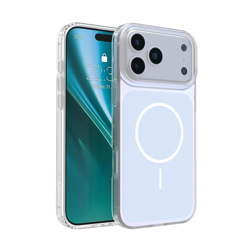Etteri Hidden Pearl case for iPhone 17 Pro Max / 18 Pro Max 6,9" light blue