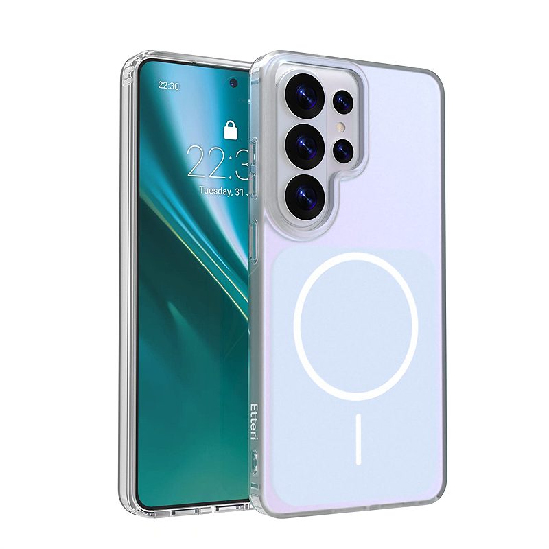 Etteri Hidden Pearl case for Samsung S26 Ultra light blue